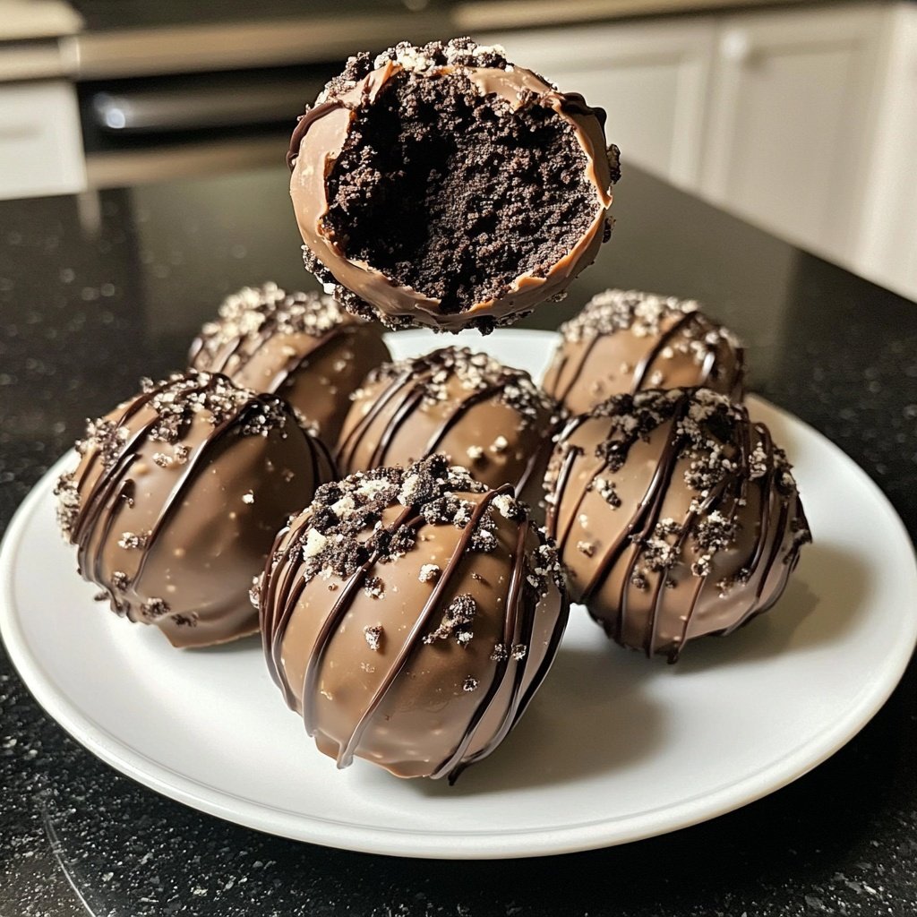 Vegan Oreo Truffle Balls