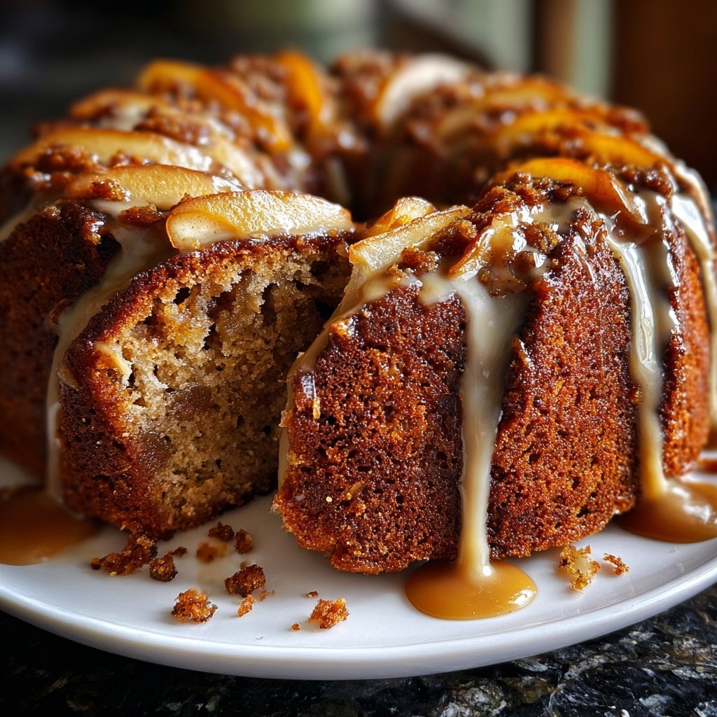 Capricorn Pear Gingerbread Cake