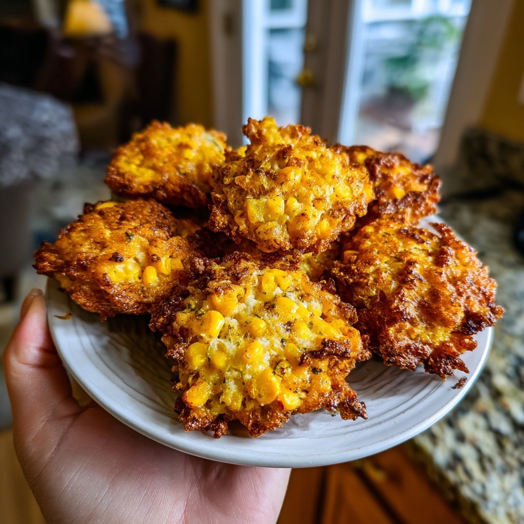 Corn Fritters Sweet Corn