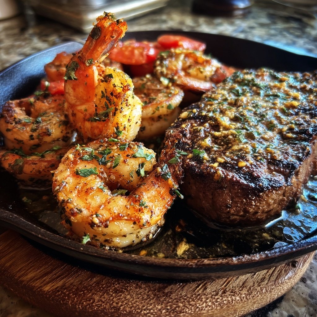 Steak and Shrimp Fiesta