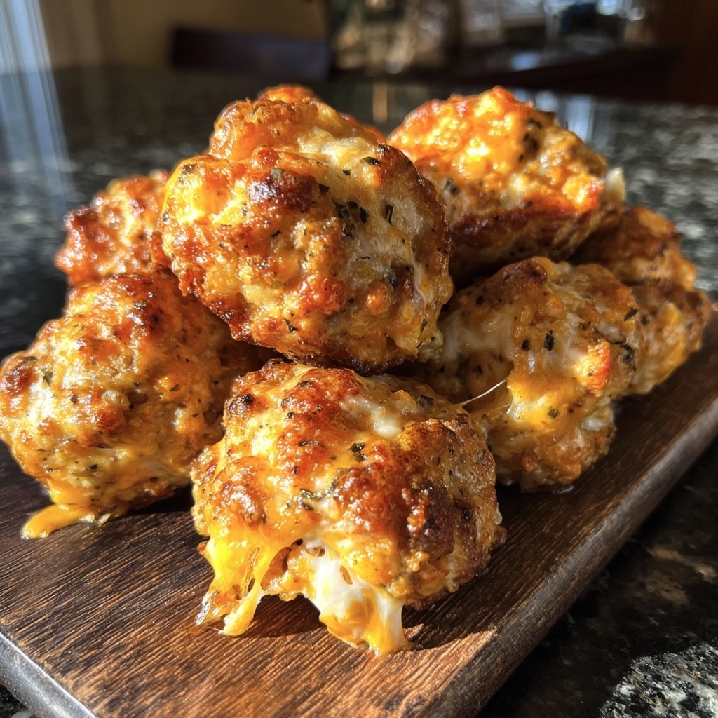 Rotel Cream Cheese Sausage Balls