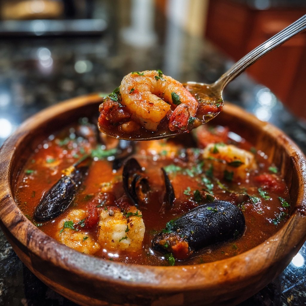 Classic Cioppino Seafood Stew