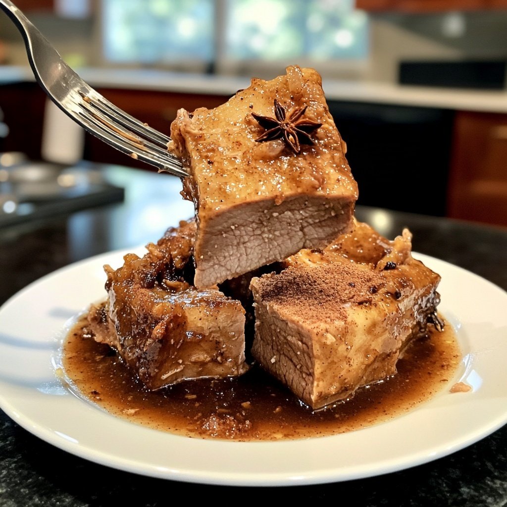 Mulled Wine Braised Pork