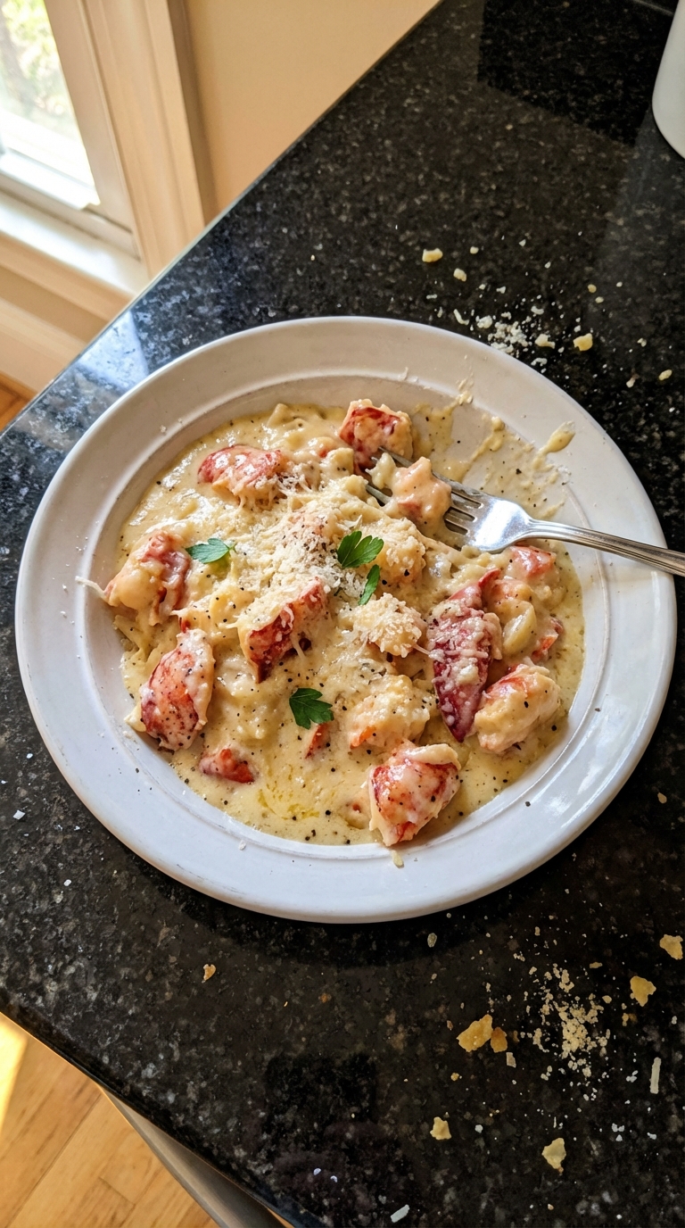 Creamy Lobster Alfredo Delight