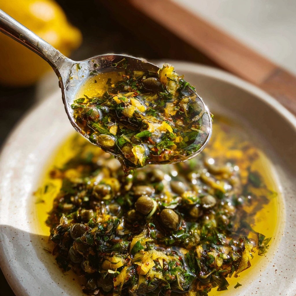 Lemon Caper Mediterranean Vinaigrette