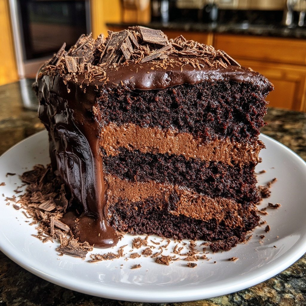 Lavish Chocolate Truffle Cake