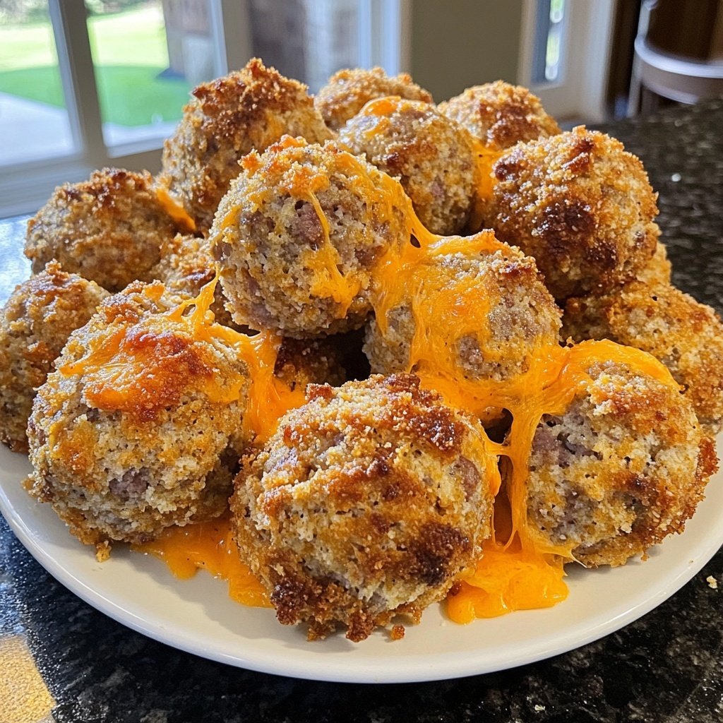 Bisquick Sausage Balls