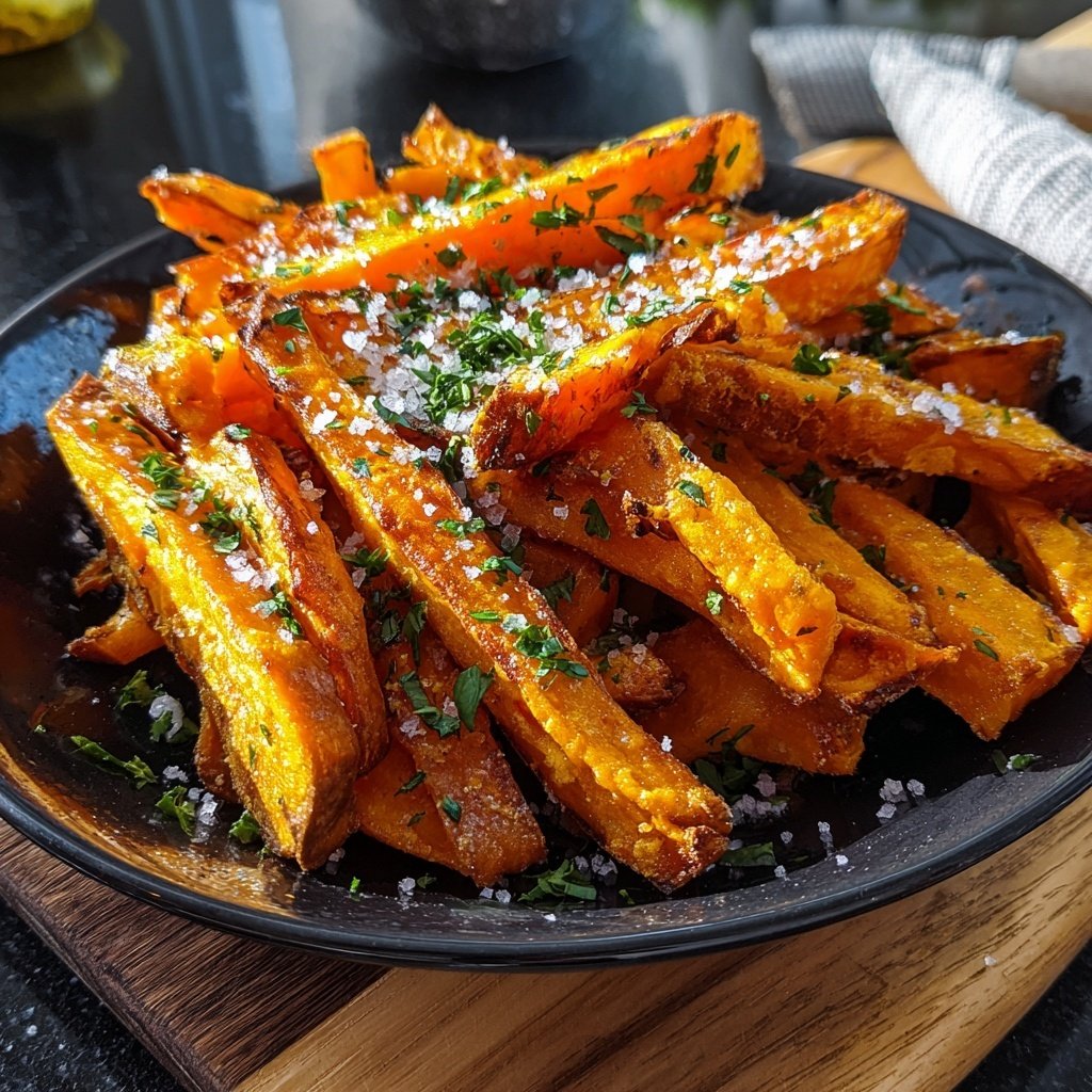 Oven-Baked Sweet Potato Fries