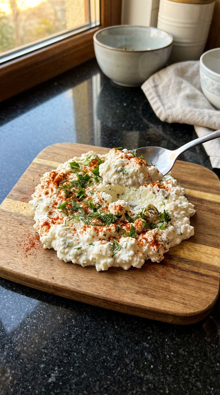 Cottage Cheese with Spices