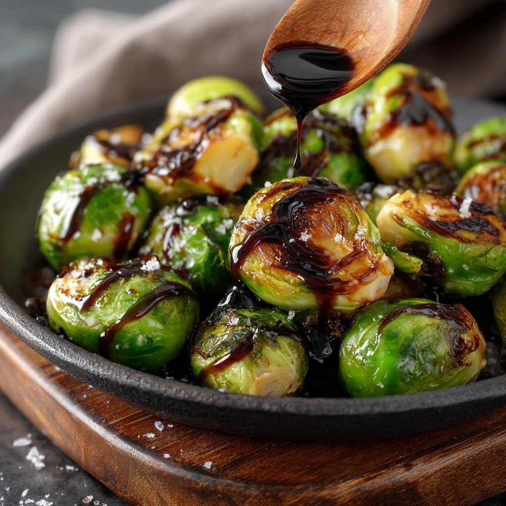 Sweet and Tangy Balsamic Glaze for Brussels Sprouts​