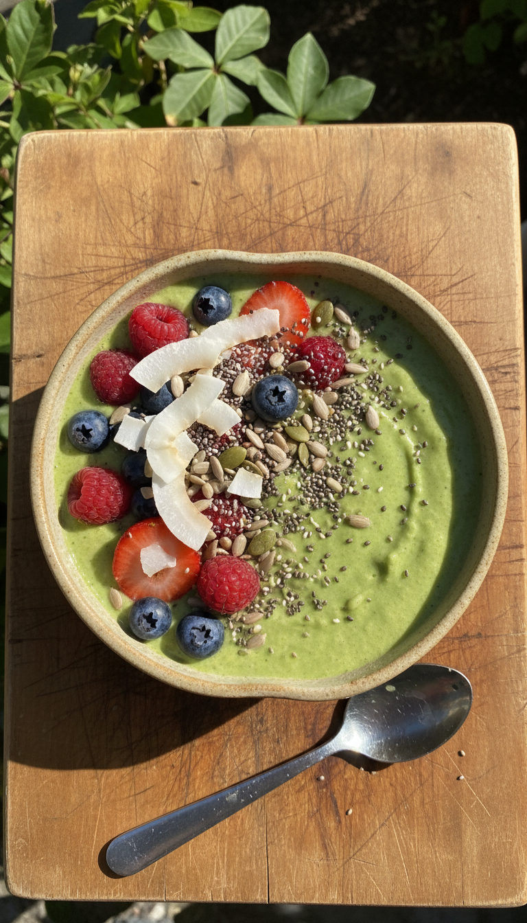 Avocado Detox Smoothie Bowl