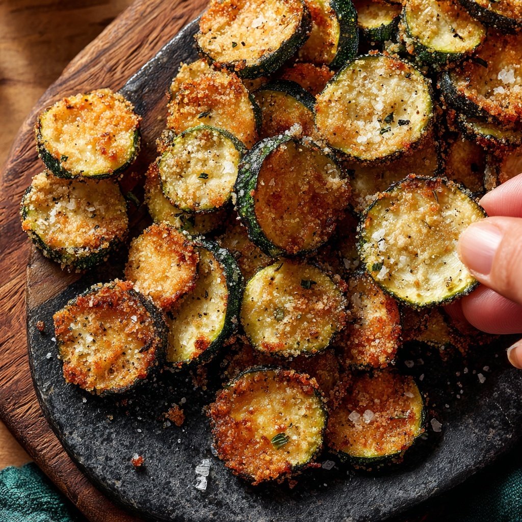 Air Fryer Zucchini Chips