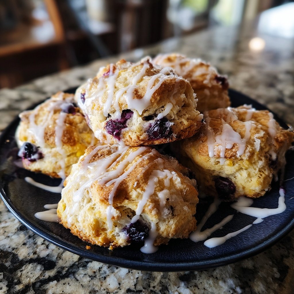 Blueberry Biscuits
