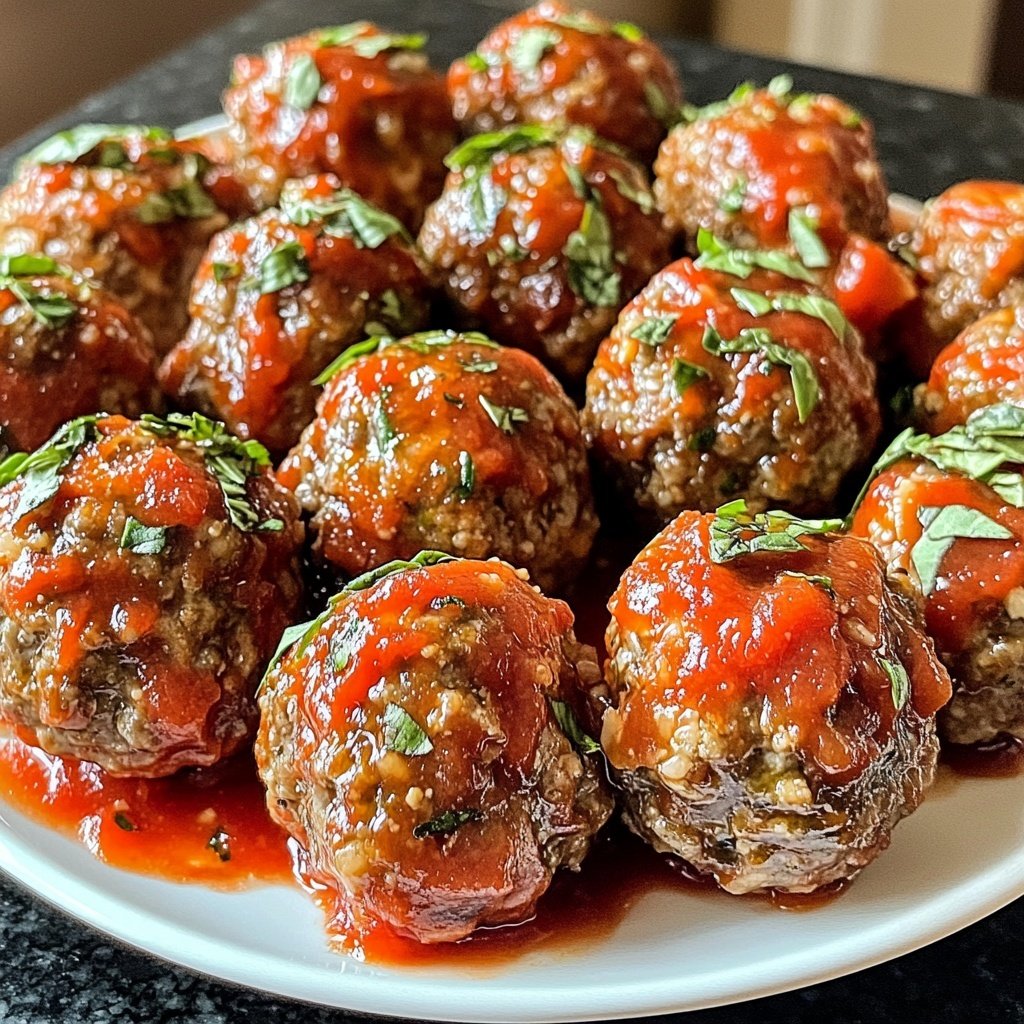 Melt In Your Mouth Italian Meatballs